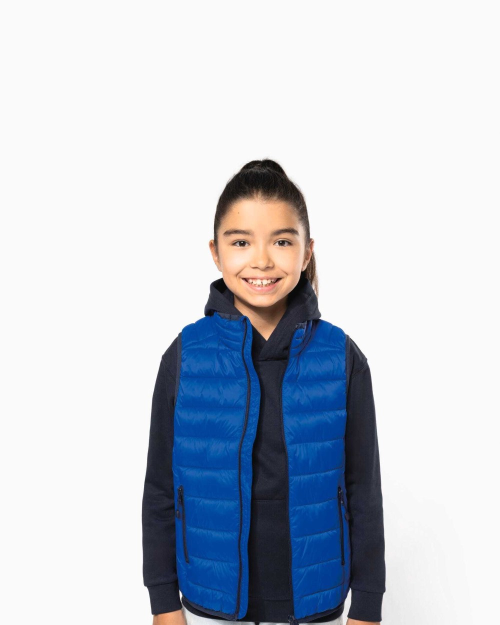 Vestes personnalisable KARIBAN Doudoune légère sans manches enfant