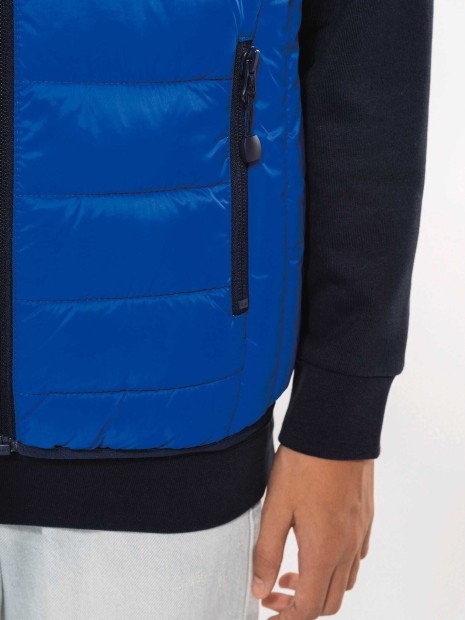 Vestes à personnaliser KARIBAN Doudoune légère sans manches enfant 