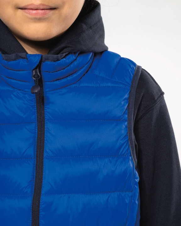 Vestes personnalisable KARIBAN Doudoune légère sans manches enfant