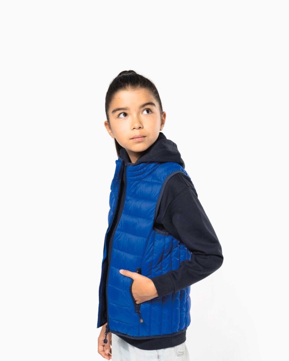 Vestes personnalisable KARIBAN Doudoune légère sans manches enfant