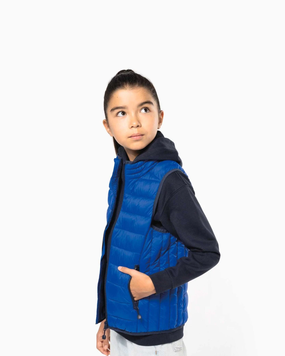 Vestes personnalisable KARIBAN Doudoune légère sans manches enfant