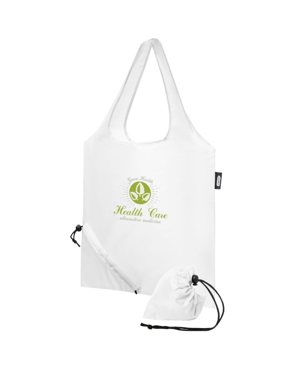 4DO Sabia faltbare RPET Tragetasche 7L Tote Bags personalisierbar