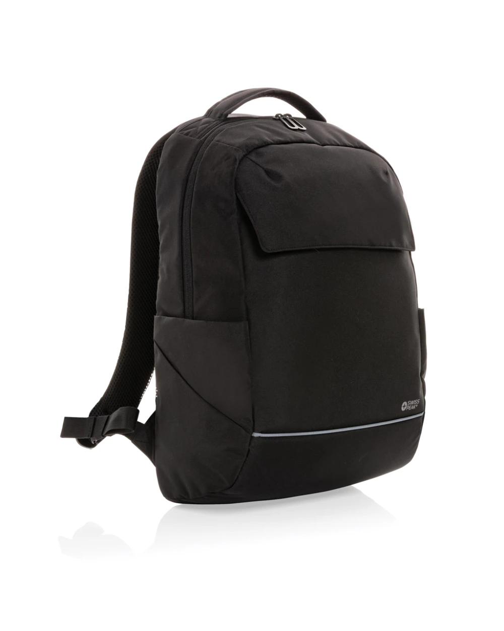 Tassen & Zakken SWISS PEAK Swiss Peak Brooke AWARE™ RPET daily 15.6" laptop rugzak voor bedrukking &amp; borduring