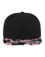 Petjes FLEXFIT Snapbackpet met bloemenmotief voor bedrukking &amp; borduring