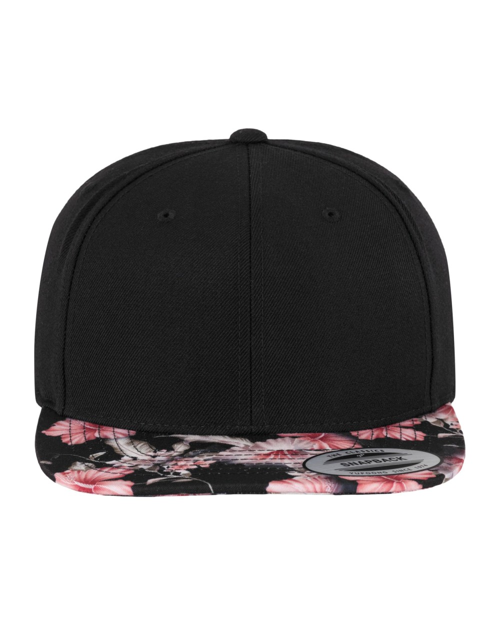 Petjes FLEXFIT Snapbackpet met bloemenmotief voor bedrukking &amp; borduring