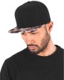 Petjes FLEXFIT Snapbackpet met bloemetjes voor bedrukking &amp; borduring