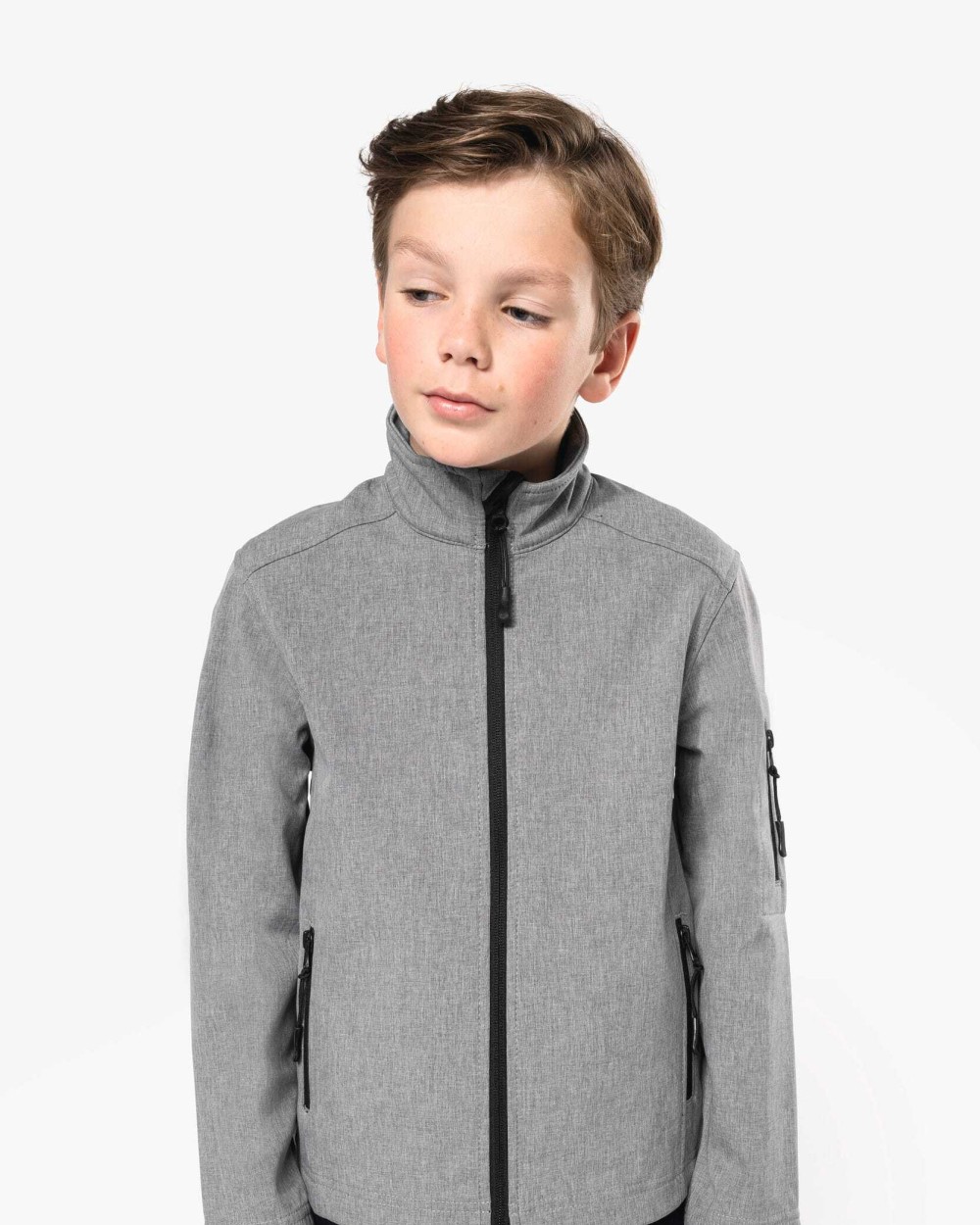 KARIBAN Kinder Softshell-Jacke Softshells personalisierbar
