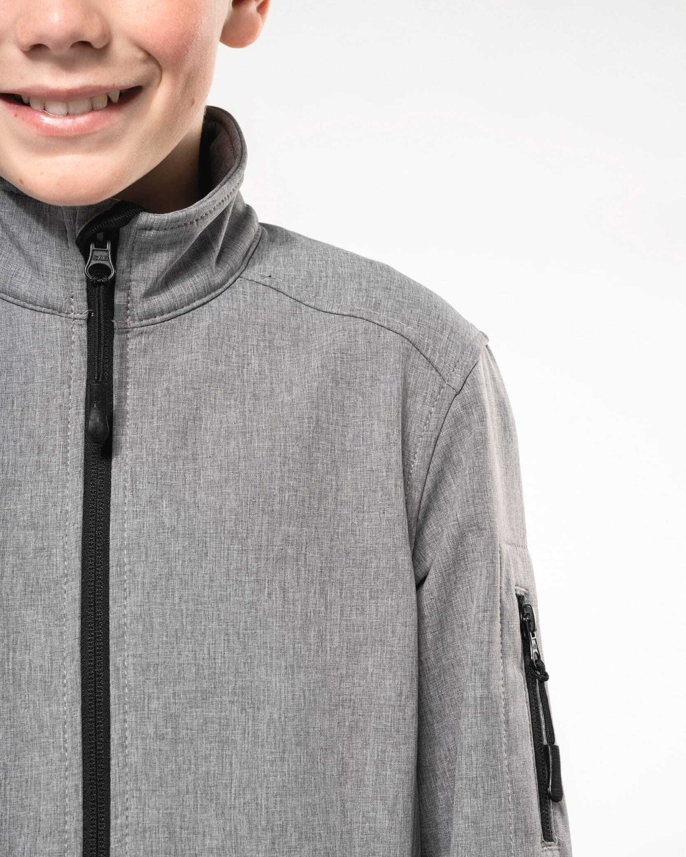 KARIBAN Kinder Softshell-Jacke Softshells personalisierbar