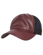 Casquettes personnalisable FLEXFIT Leather Trucker Cap