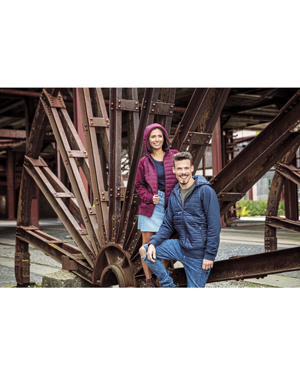 Jassen MINERS MATE my mate - Unisex Hybrid Jacket voor bedrukking &amp; borduring