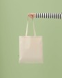 Tassen & Zakken NUTSHELL Premium organic canvas shopper long handle voor bedrukking &amp; borduring