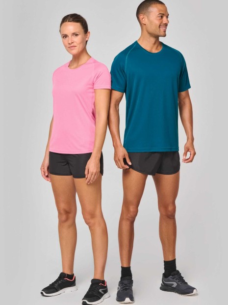 T-Shirts à personnaliser PROACT T-shirt de sport à col rond recyclé homme 