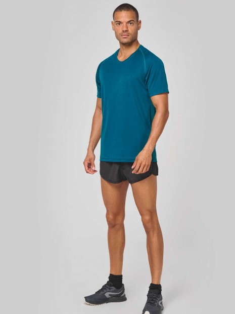 T-Shirts à personnaliser PROACT T-shirt de sport à col rond recyclé homme 