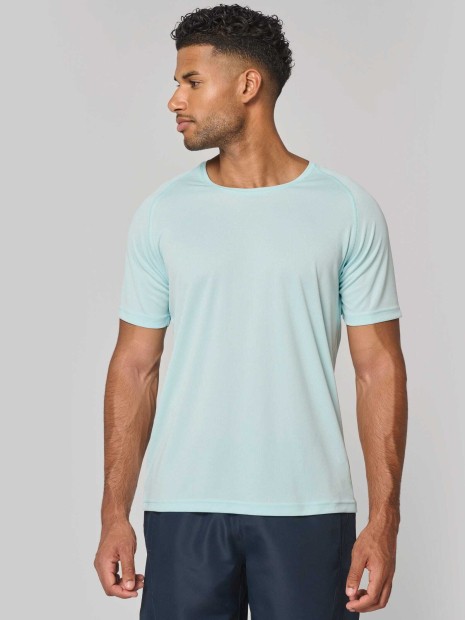 T-Shirts à personnaliser PROACT T-shirt de sport à col rond recyclé homme 