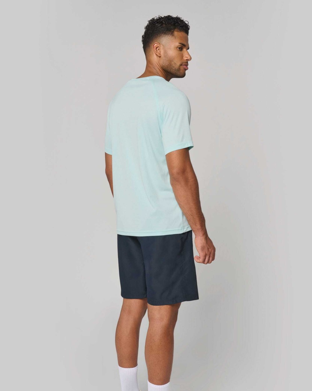 T-shirts PROACT Gerecycled herensport-T-shirt met ronde hals voor bedrukking &amp; borduring