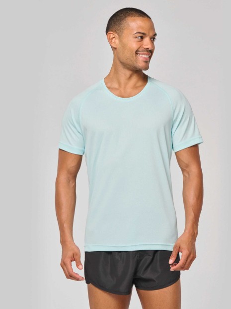 T-Shirts à personnaliser PROACT T-shirt de sport à col rond recyclé homme 