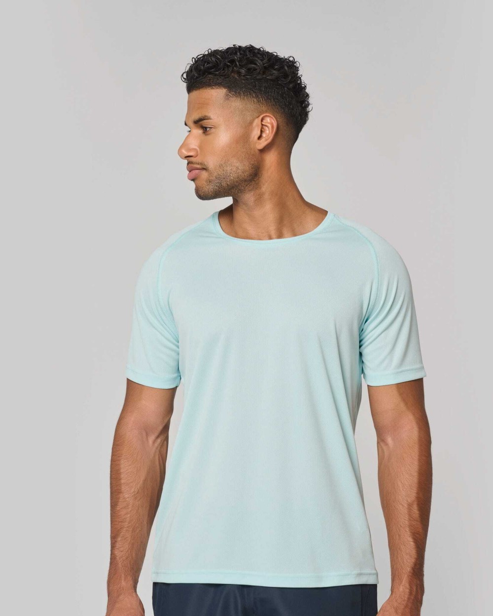 T-Shirts personnalisable PROACT T-shirt de sport à col rond recyclé homme