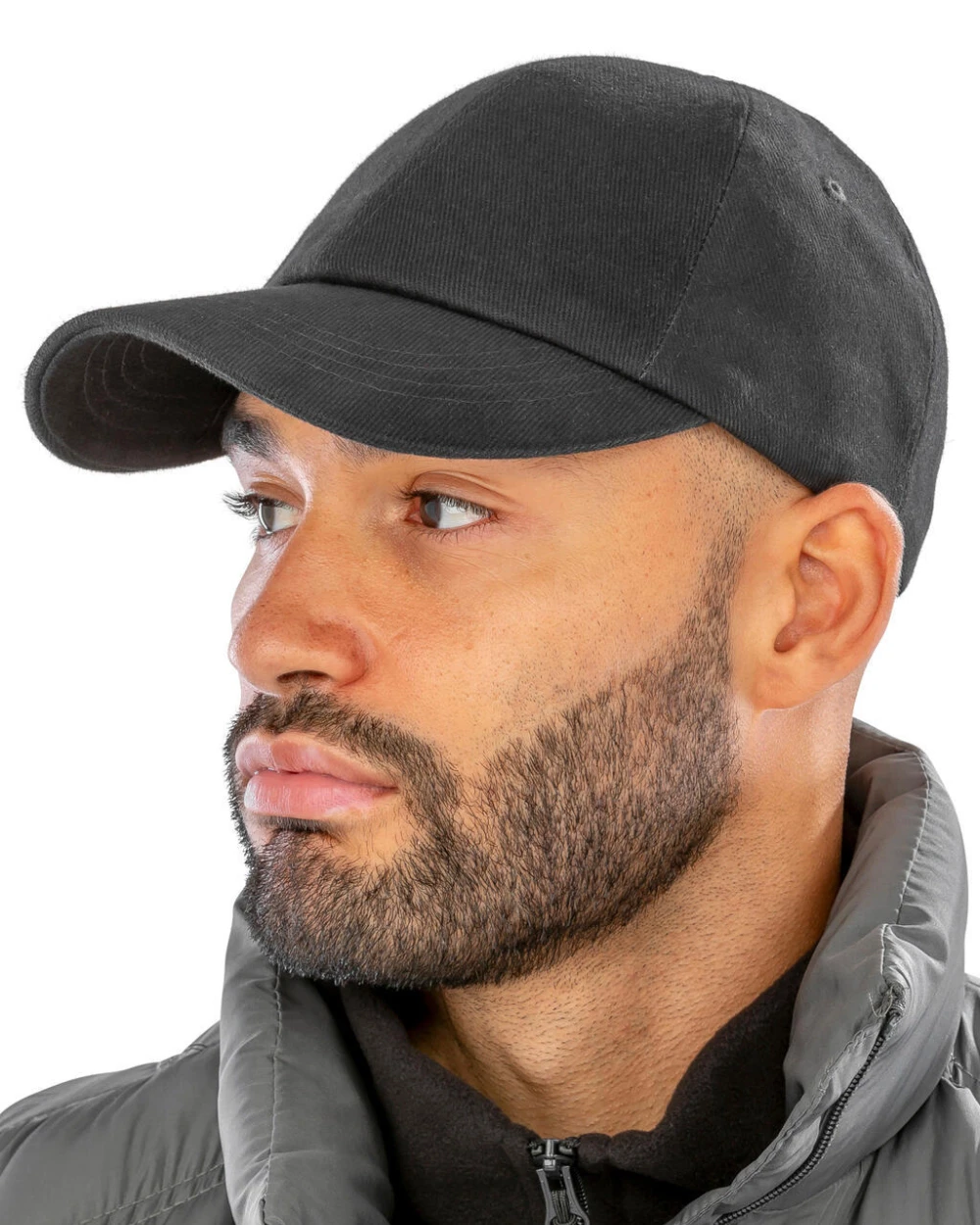 Petjes RESULT Flat Brushed-Cotton-Cap voor bedrukking &amp; borduring