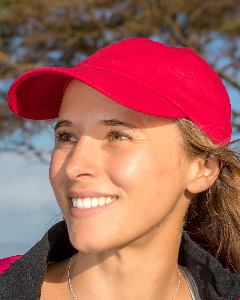 Petjes RESULT Flat Brushed-Cotton-Cap voor bedrukking &amp; borduring