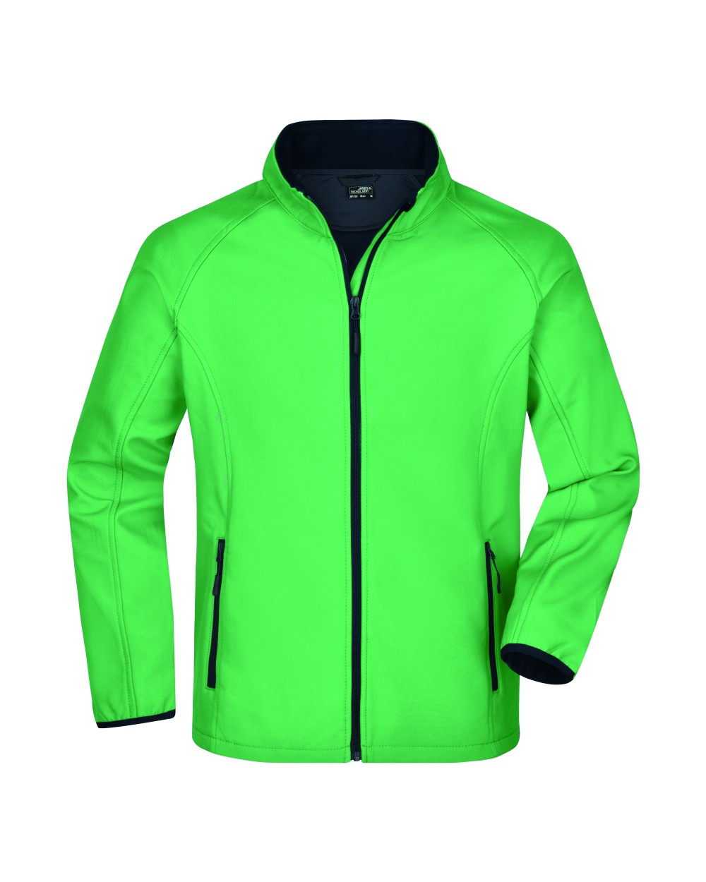 Softshells JAMES & NICHOLSON Men`s Promo Softshell Jacket voor bedrukking &amp; borduring