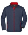 Softshells JAMES & NICHOLSON Men`s Promo Softshell Jacket voor bedrukking &amp; borduring