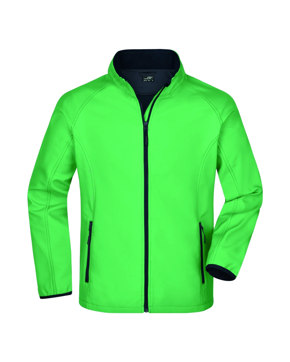 Softshells JAMES & NICHOLSON Men`s Promo Softshell Jacket voor bedrukking &amp; borduring