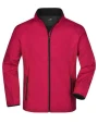 Softshells JAMES & NICHOLSON Men`s Promo Softshell Jacket voor bedrukking &amp; borduring