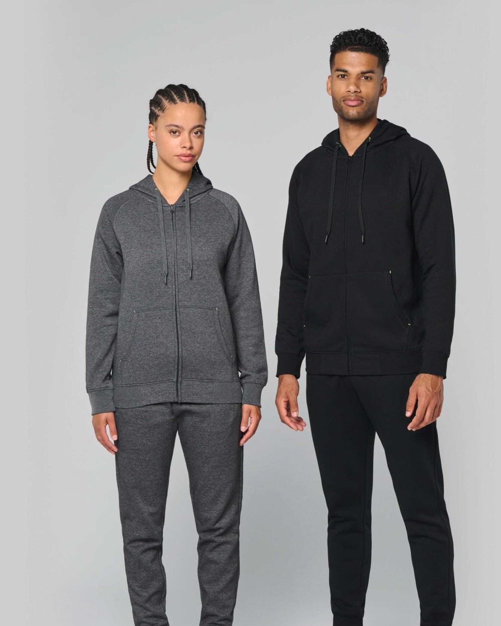 PROACT Unisex-kapuzenjacke mit zipper Sweatshirts personalisierbar