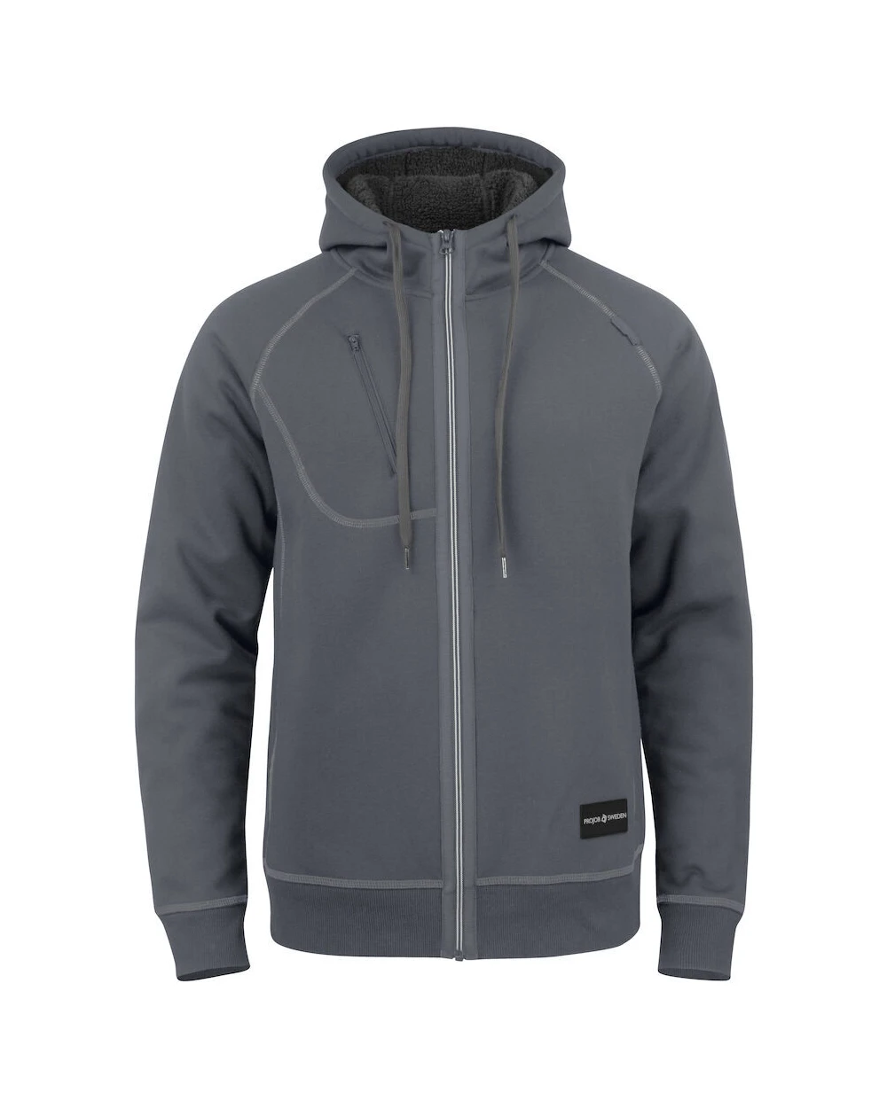 Sweaters & hoodies PROJOB 2130 HOODIE MET TEDDYVOERING voor bedrukking &amp; borduring