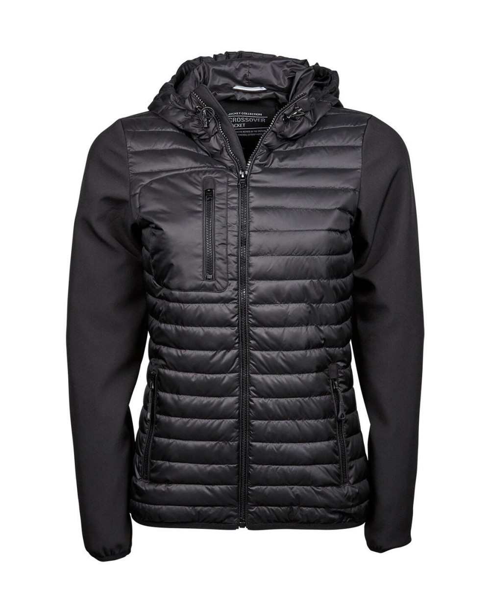 Vestes personnalisable TEE JAYS WOMENS HOODED CROSSOVER JACKET