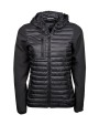Vestes personnalisable Tee Jays WOMENS HOODED CROSSOVER JACKET