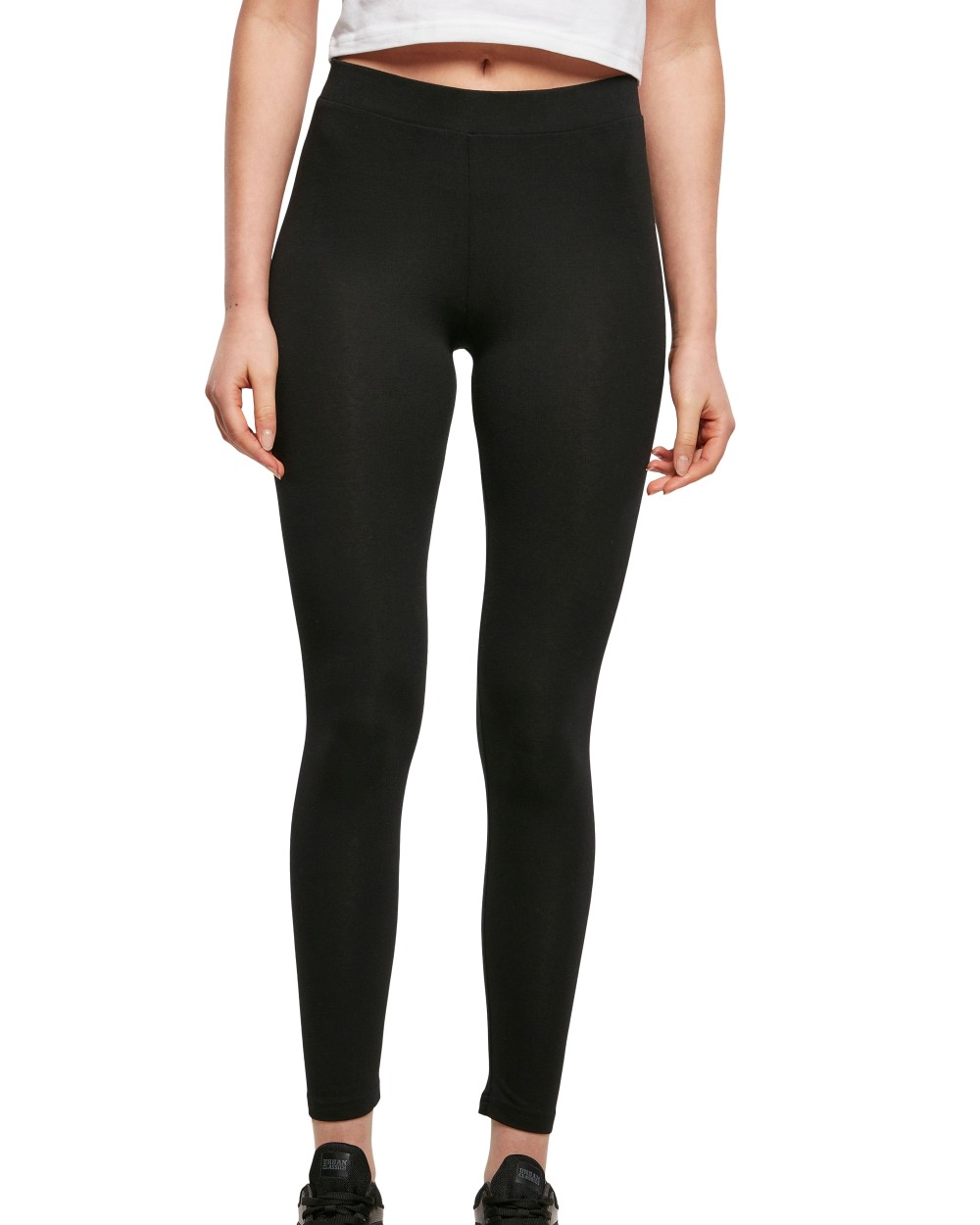 Broeken BUILD YOUR BRAND LADIES STRETCH JERSEY LEGGINGS voor bedrukking &amp; borduring