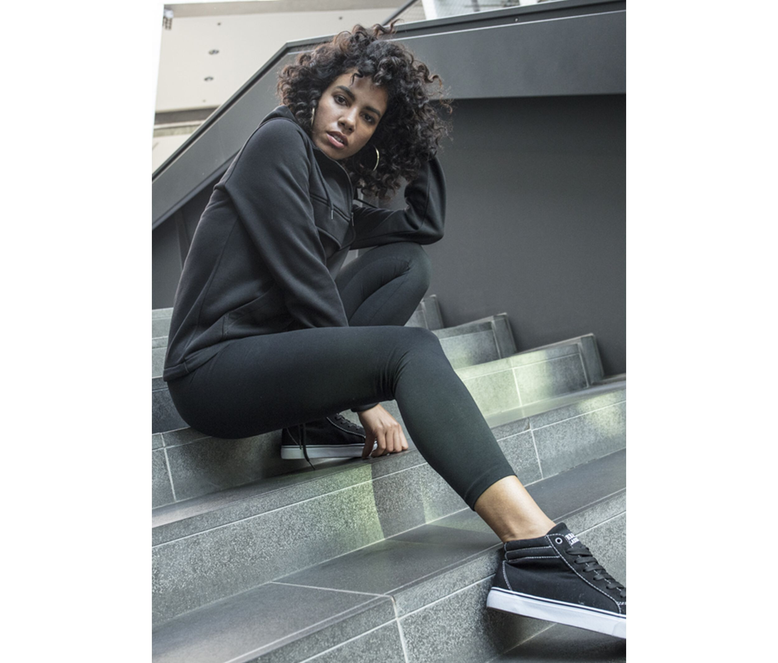 Pantalons personnalisable BUILD YOUR BRAND LADIES STRETCH JERSEY LEGGINGS