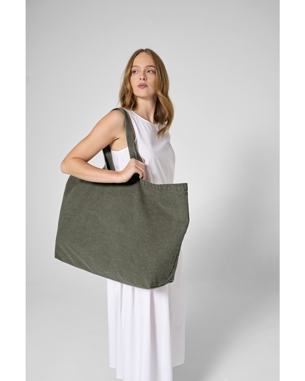 Tote bags personnalisable WESTFORDMILL GARMENT DYED OVERSIZED TOTE BAG