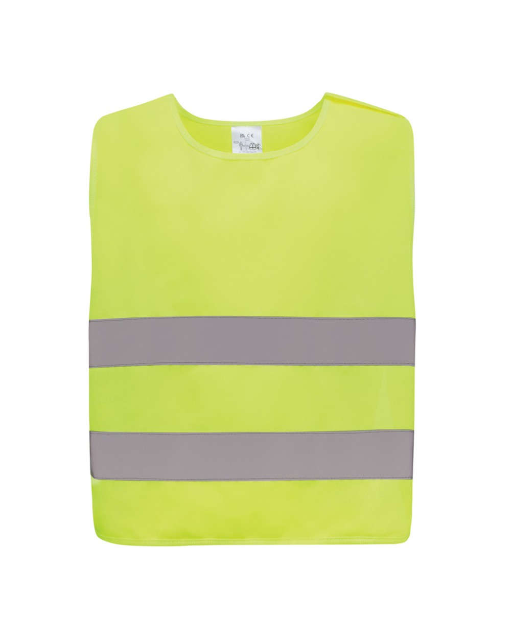 4DO Sicherheitsweste aus GRS recyceltem PET 7-12 Jahre Warnwesten personalisierbar