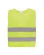 4DO Sicherheitsweste aus GRS recyceltem PET 7-12 Jahre Warnwesten personalisierbar