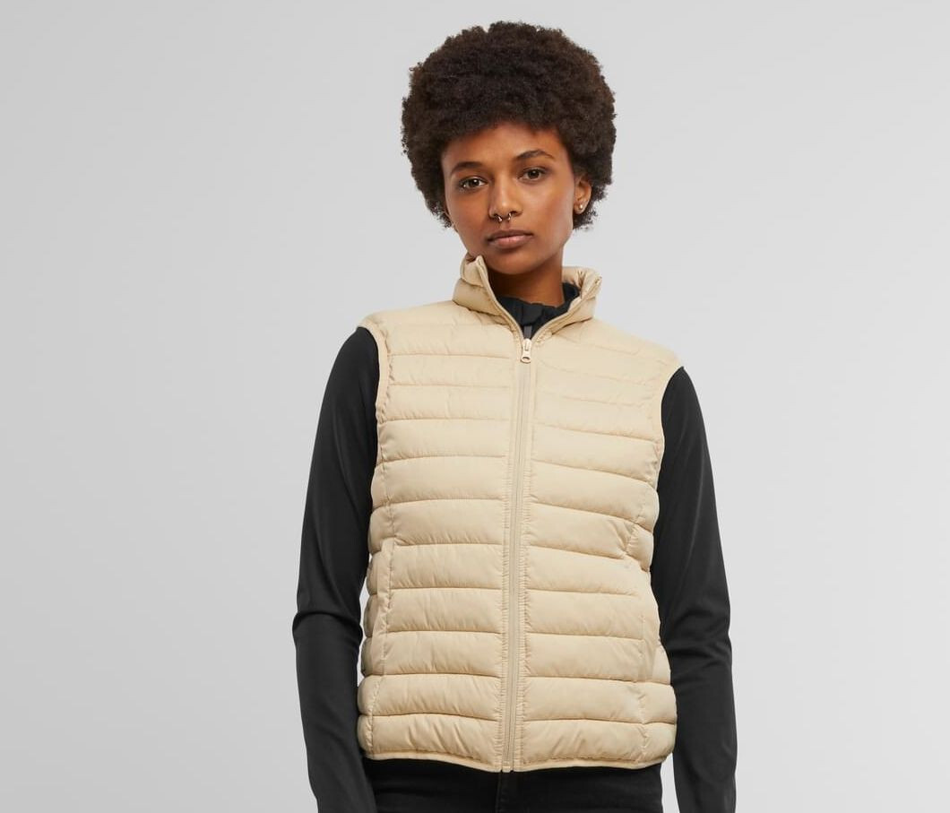 Jassen NEW MORNING STUDIOS LADIES LIGHT PUFFER VEST voor bedrukking &amp; borduring