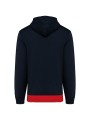 KARIBAN Sweat-shirt tricolore à capuche unisexe /api/colors/fb6696fa-d893-4b95-930f-c4599194ab49 personnalisable