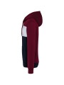 KARIBAN Sweat-shirt tricolore à capuche unisexe /api/colors/1398f39d-1f80-42ed-bfc6-3e4b024ff416 personnalisable