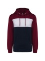 KARIBAN Sweat-shirt tricolore à capuche unisexe /api/colors/1398f39d-1f80-42ed-bfc6-3e4b024ff416 personnalisable
