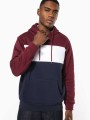 Sweat-shirts à personnaliser KARIBAN Sweat-shirt tricolore à capuche unisexe 