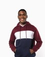KARIBAN Dreifarbiges Kapuzensweatshirt, Unisex Sweatshirts personalisierbar