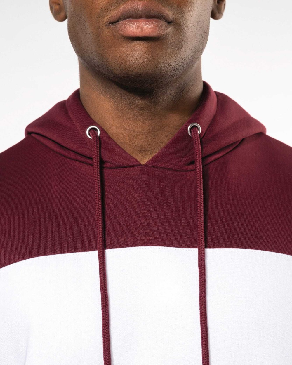 KARIBAN Dreifarbiges Kapuzensweatshirt, Unisex Sweatshirts personalisierbar