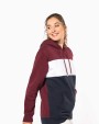 KARIBAN Dreifarbiges Kapuzensweatshirt, Unisex Sweatshirts personalisierbar
