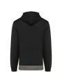 KARIBAN Sweat-shirt tricolore à capuche unisexe /api/colors/d309548c-c170-4042-81d7-c648674aa37a personnalisable
