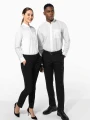 Chemises à personnaliser KARIBAN Chemise col mao manches longues 