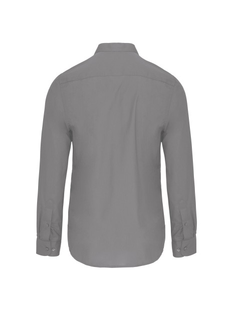 KARIBAN Chemise col mao manches longues /api/colors/12080c85-8950-461d-af35-871f7cb95d1d personnalisable