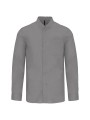 KARIBAN Chemise col mao manches longues /api/colors/12080c85-8950-461d-af35-871f7cb95d1d personnalisable