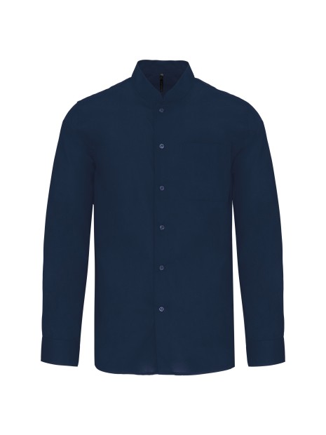 KARIBAN Chemise col mao manches longues /api/colors/b68891a9-1d28-4f7a-8deb-775c45027afd personnalisable