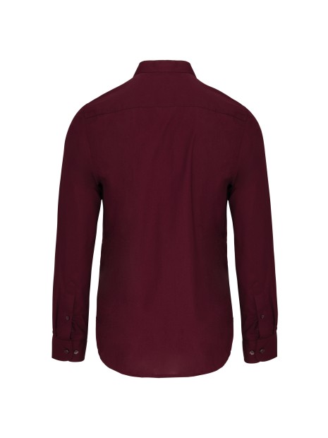 KARIBAN Chemise col mao manches longues /api/colors/3f4410b9-f80f-412a-9aa8-9260cc84003d personnalisable